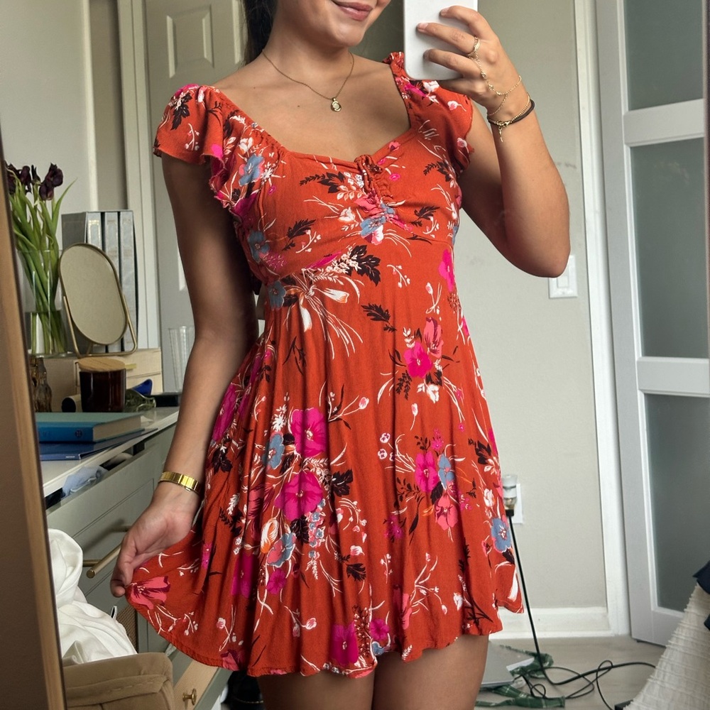 forever 21 floral dress
